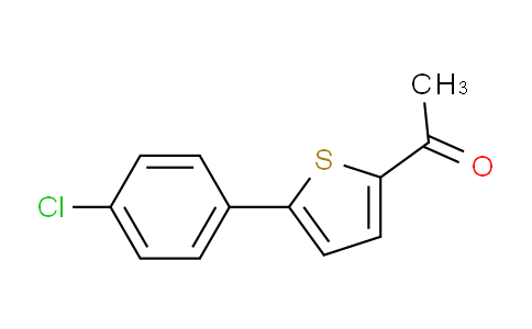 CAS No. 51335-90-1, 1-(5-(4-Chlorophenyl)thiophen-2-yl)ethanone