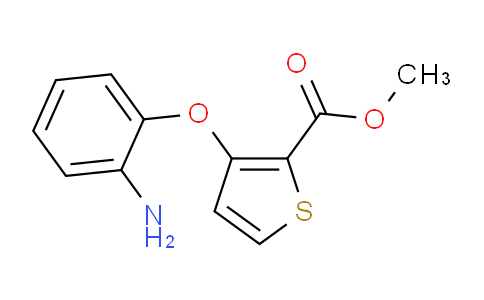 CAS No. 91041-21-3, Methyl 3-(2-aminophenoxy)thiophene-2-carboxylate