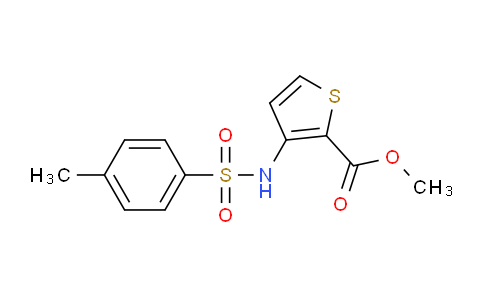 CAS No. 79128-72-6, Methyl 3-(4-methylphenylsulfonamido)thiophene-2-carboxylate