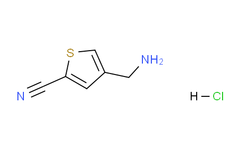 CAS No. 203792-25-0, 4-(Aminomethyl)thiophene-2-carbonitrile hydrochloride