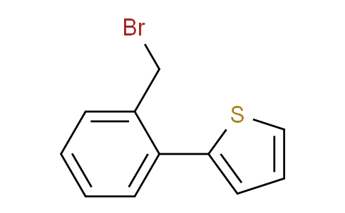 CAS No. 791078-04-1, 2-(2-(Bromomethyl)phenyl)thiophene