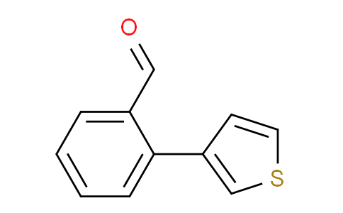 CAS No. 99902-03-1, 2-(Thiophen-3-yl)benzaldehyde