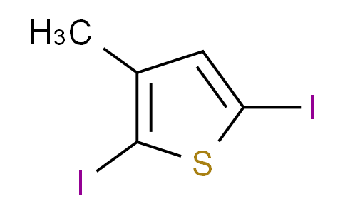 CAS No. 16488-60-1, 2,5-Diiodo-3-methylthiophene