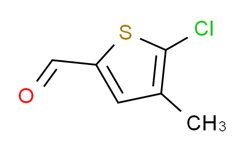CAS No. 65782-04-9, 5-Chloro-4-methylthiophene-2-carbaldehyde