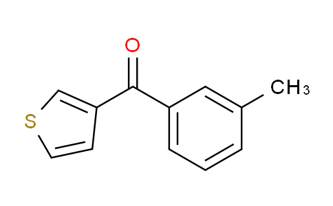 CAS No. 118993-70-7, 3-(3-Methylbenzoyl)thiophene