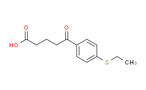 CAS No. 845790-39-8, 5-(4-Ethylthiophenyl)-5-oxovaleric acid