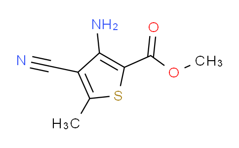 CAS No. 85092-72-4, Methyl 3-amino-4-cyano-5-methylthiophene-2-carboxylate