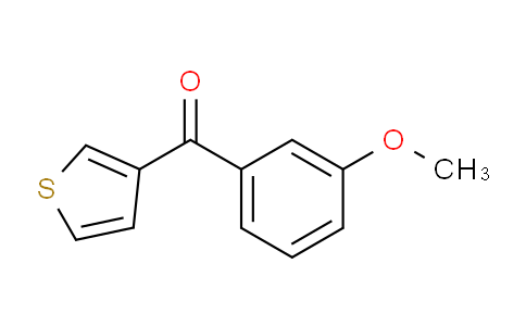 CAS No. 861223-63-4, 3-(3-Methoxybenzoyl)thiophene
