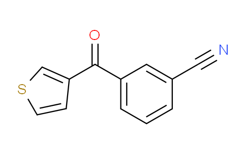 CAS No. 861224-01-3, 3-(3-Cyanobenzoyl)thiophene