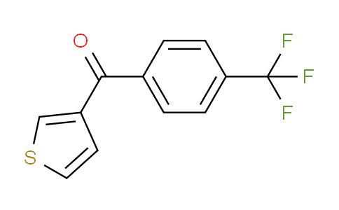 CAS No. 879218-18-5, 3-(4-Trifluoromethylbenzoyl)thiophene