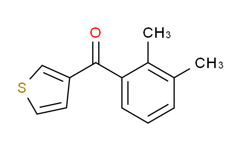CAS No. 896618-58-9, 3-(2,3-Dimethylbenzoyl)thiophene