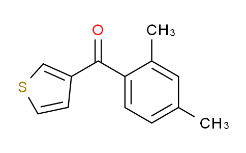 CAS No. 896618-59-0, 3-(2,4-Dimethylbenzoyl)thiophene