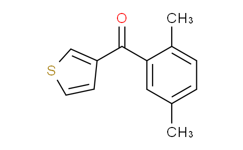 CAS No. 896618-60-3, 3-(2,5-Dimethylbenzoyl)thiophene