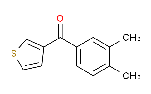 CAS No. 898771-09-0, 3-(3,4-Dimethylbenzoyl)thiophene