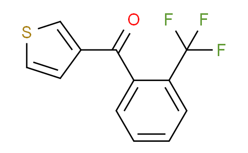 CAS No. 898771-30-7, 3-(2-Trifluoromethylbenzoyl)thiophene