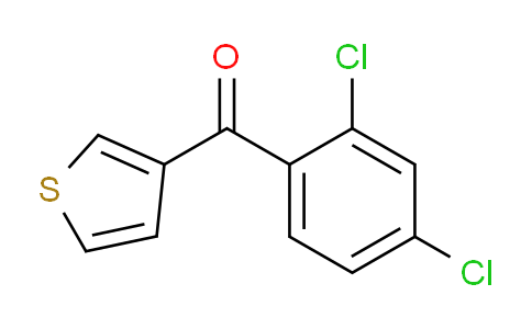 CAS No. 898771-52-3, 3-(2,4-Dichlorobenzoyl)thiophene