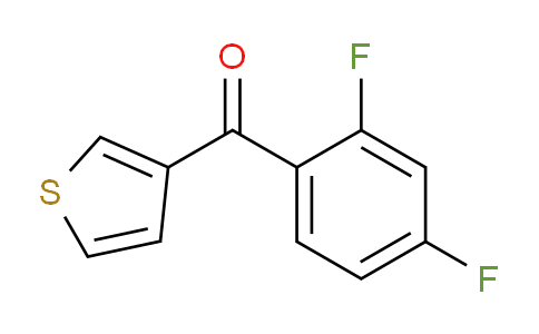 CAS No. 898771-60-3, 3-(2,4-Difluorobenzoyl)thiophene
