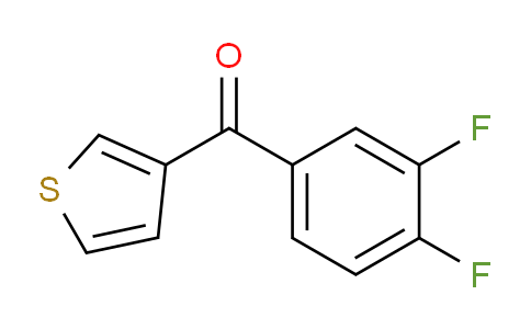 CAS No. 898771-62-5, 3-(3,4-Difluorobenzoyl)thiophene