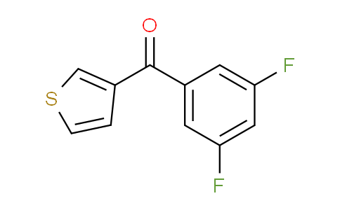 CAS No. 898771-64-7, 3-(3,5-Difluorobenzoyl)thiophene