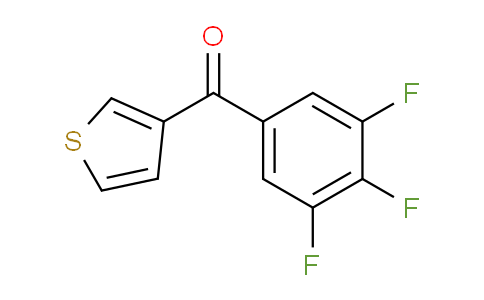 CAS No. 898771-66-9, 3-(3,4,5-Trifluorobenzoyl)thiophene