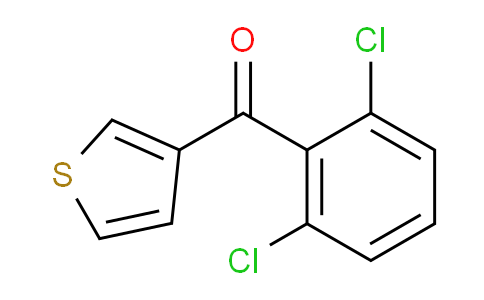 CAS No. 898771-68-1, 3-(2,6-Dichlorobenzoyl)thiophene