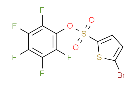 CAS No. 885949-67-7, Perfluorophenyl 5-bromothiophene-2-sulfonate