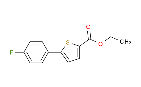 CAS No. 848095-02-3, Ethyl 5-(4-fluorophenyl)thiophene-2-carboxylate