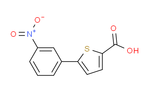 CAS No. 341015-21-2, 5-(3-Nitrophenyl)thiophene-2-carboxylic acid