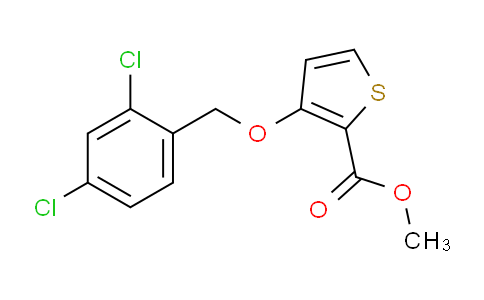 CAS No. 343375-78-0, Methyl 3-((2,4-dichlorobenzyl)oxy)thiophene-2-carboxylate