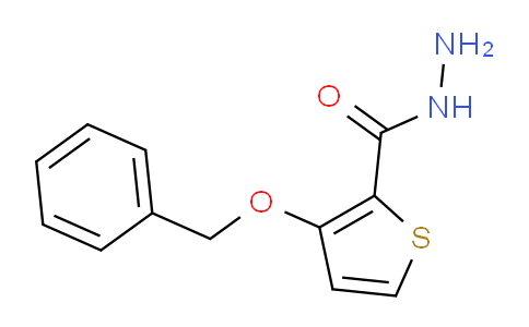 CAS No. 343375-80-4, 3-(Benzyloxy)thiophene-2-carbohydrazide