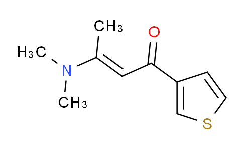 CAS No. 885949-97-3, 3-(Dimethylamino)-1-(thiophen-3-yl)but-2-en-1-one