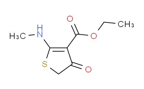 CAS No. 886360-78-7, Ethyl 2-(methylamino)-4-oxo-4,5-dihydrothiophene-3-carboxylate