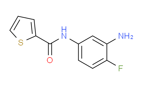CAS No. 926251-89-0, N-(3-Amino-4-fluorophenyl)thiophene-2-carboxamide