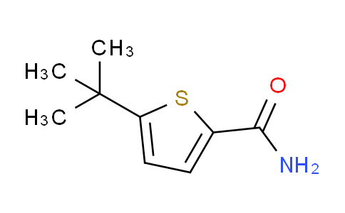 CAS No. 685120-65-4, 5-tert-Butyl-thiophene-2-carboxamide