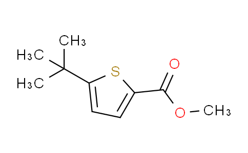 CAS No. 229003-19-4, Methyl 5-(tert-butyl)thiophene-2-carboxylate