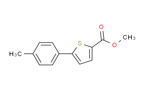 CAS No. 50971-49-8, Methyl 5-p-tolylthiophene-2-carboxylate