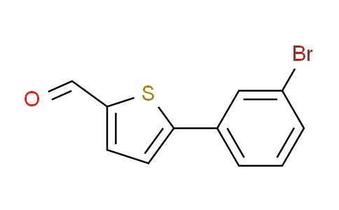 CAS No. 38401-72-8, 5-(3-Bromo-phenyl)-thiophene-2-carbaldehyde