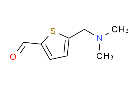 CAS No. 59906-29-5, 5-[(dimethylamino)methyl]thiophene-2-carbaldehyde