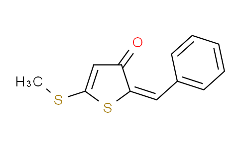 CAS No. 113544-20-0, 2-Benzylidene-5-(methylthio)thiophen-3(2H)-one
