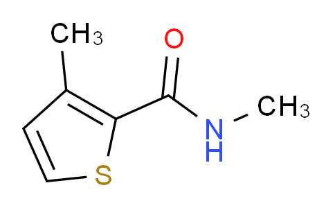 CAS No. 56776-68-2, N,3-Dimethylthiophene-2-carboxamide