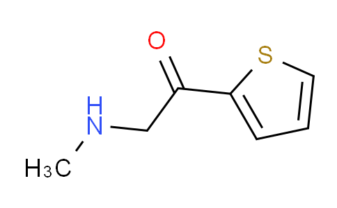 CAS No. 933740-03-5, 2-Methylamino-1-thiophen-2-yl-ethanone