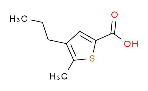 CAS No. 790263-47-7, 5-methyl-4-propylthiophene-2-carboxylic acid