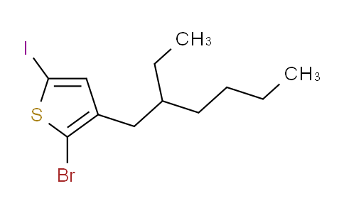 MC787559 | 1034352-30-1 | 2-Bromo-3-(2-ethylhexyl)-5-iodothiophene (stabilized with Copper chip)