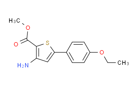 CAS No. 691393-97-2, Methyl 3-amino-5-(4-ethoxyphenyl)thiophene-2-carboxylate