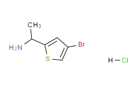 CAS No. 2244906-14-5, 1-(4-bromothiophen-2-yl)ethanamine;hydrochloride