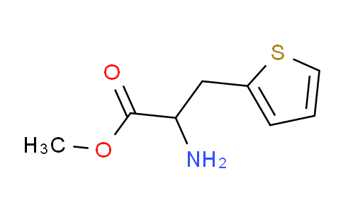 CAS No. 124234-45-3, methyl 2-amino-3-thiophen-2-ylpropanoate