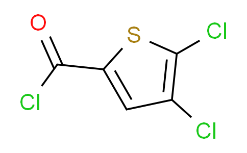 CAS No. 89283-13-6, 2-Thiophenecarbonyl chloride, 4,5-dichloro-