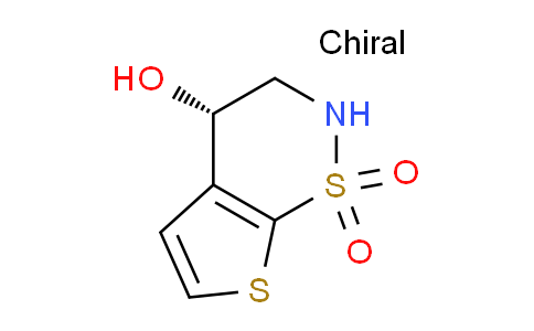 CAS No. 174139-70-9, 2H-Thieno[3,2-e]-1,2-thiazin-4-ol, 3,4-dihydro-, 1,1-dioxide, (4S)-