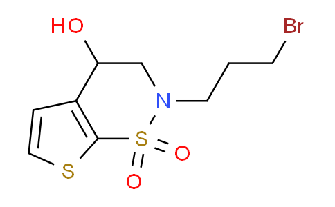 CAS No. 154127-37-4, 2-(3-bromopropyl)-4-hydroxy-3,4-dihydro-2H-thieno[3,2-e][1,2]thiazine 1,1-dioxide