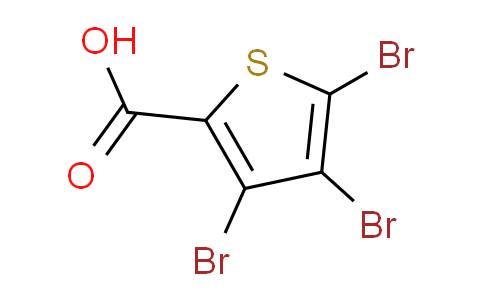 CAS No. 53317-05-8, 3,4,5-tribromo-2-Thiophenecarboxylic acid